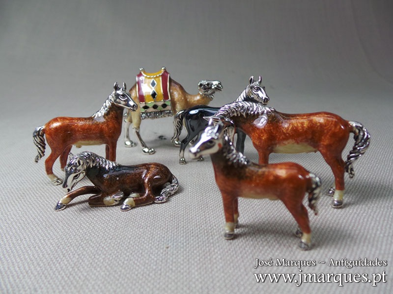 Escultura de cavalos