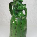 Garrafa antiga escultura