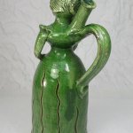 Garrafa antiga escultura