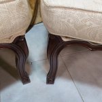 Par de cadeirões românticos